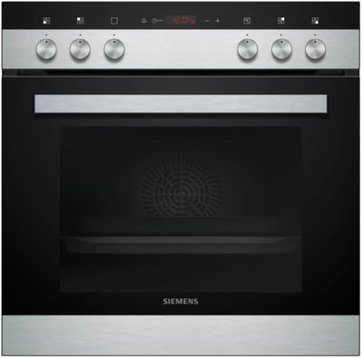 Siemens EQ110KA1Z iQ100 Herd-Glaskeramik-Kochfeld-Kombination (herdgesteuert), 59,4 cm breit, Schnellaufheizung, 3D-Heißluft Plus Backen auf 3 Ebenen