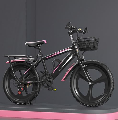 Kinderfahrrad 22 Zoll Variable Geschwindigkeit Integriertes Rad Mountainbike Doppel V Bremse Geeignet für Körpergröße 115-170cm C,22 inches
