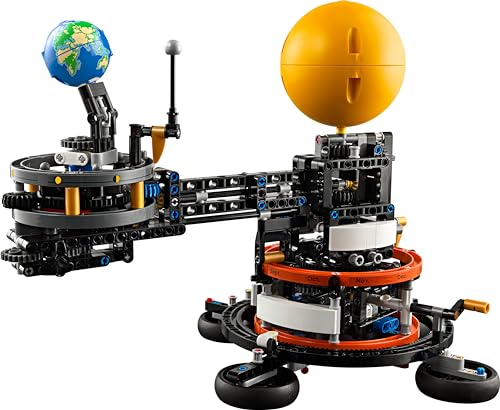 LEGO Technic Sonne Erde Mond Modell Spielset, Geschenk für Kinder ab 10 Jahren, Weltraum Spielzeug zur Darstellung des Sonnensystems, lässt Jungen und Mädchen fantasievoll Spielen 42179