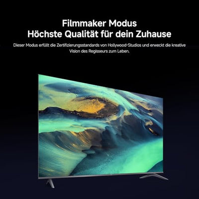 Xiaomi F Pro, 65 Zoll (165 cm), 4K UHD QLED, Smart TV, Fire TV, Triple Tuner DVB-C/S/S2/T/T2, HDR10+, Game Boost mode 120Hz, MEMC, Sprachsteuerung mit Alexa, 2GB+32GB, Kompatibel mit Apple AirPlay