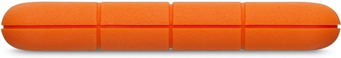 LaCie Rugged 2TB tragbare externe Festplatte, 2.5 Zoll, PC & Mac, inkl. USB-C w/o USB-A Kabel, inkl. 2 Jahre Rescue Service, Modellnr.: STFR2000800