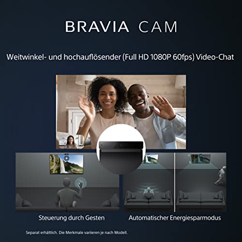 Sony BRAVIA, KD-55X80L, 55 Zoll Fernseher, LED, 4K HDR, Google TV, Smart TV, Works with Alexa, BRAVIA CORE, TRILUMINOS PRO, HDMI 2.1, Gaming-Menü mit ALLM