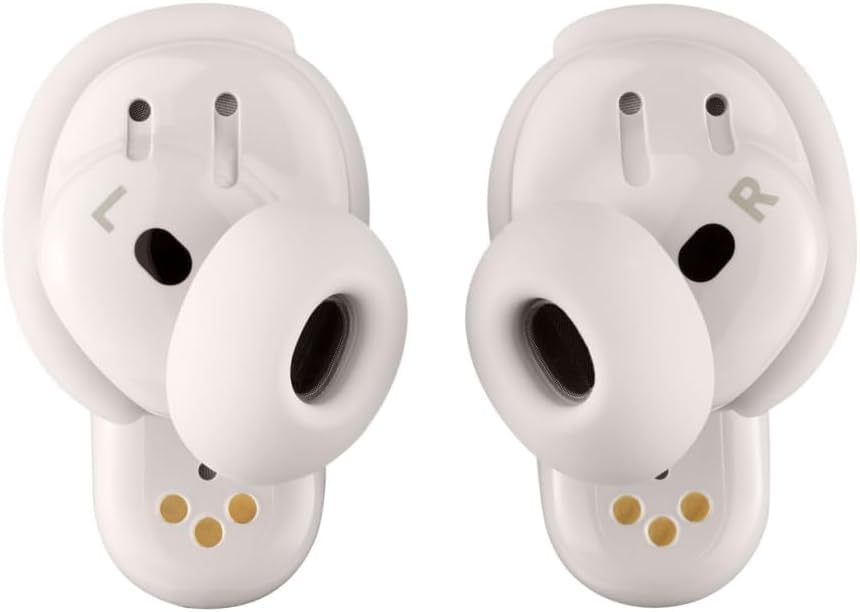 Bose QuietComfort Ultra kabellose Noise-Cancelling-Earbuds, Bluetooth-Earbuds für räumlichen Klang und mit erstklassigem Noise-Cancelling, Weiß