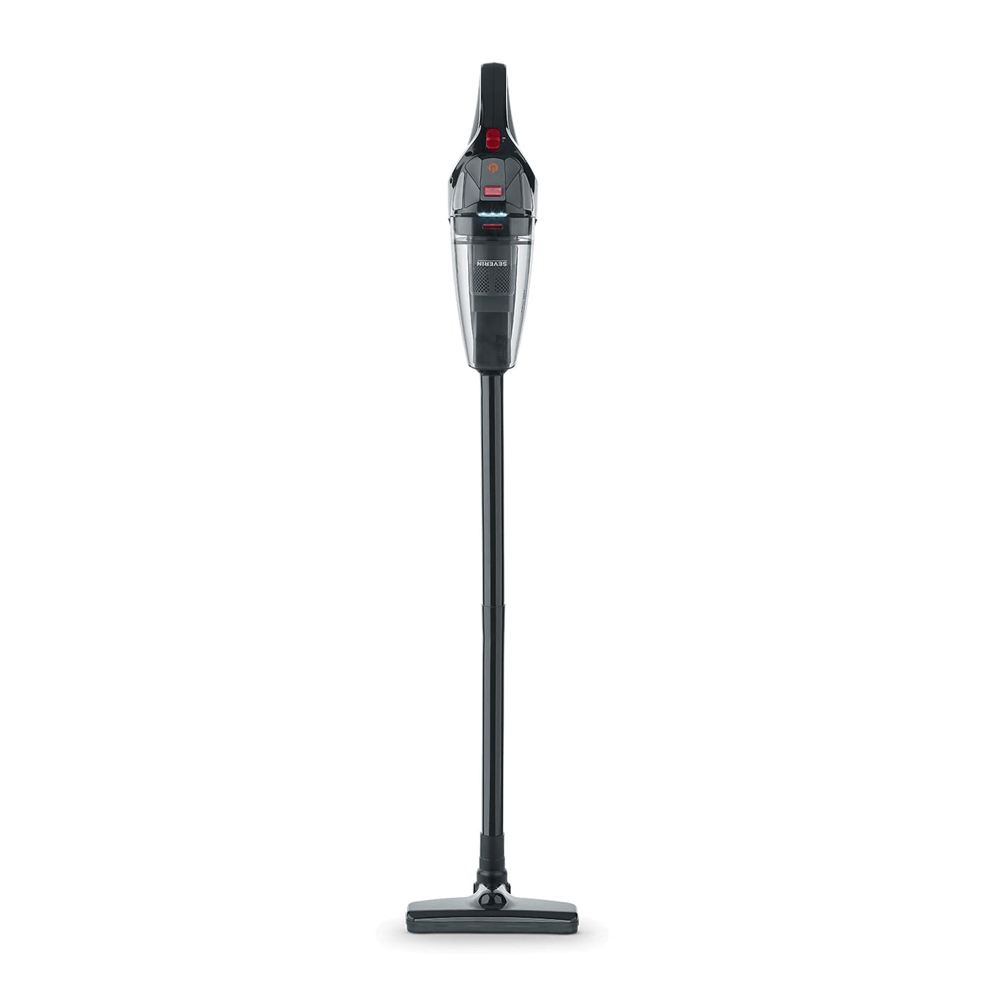 SEVERIN Akku Handstaubsauger kabellos 18,5V, 50 Min Laufzeit, Nass- & Trockensauger mit LED, rotierender Turbobürste & Tragetasche, ideal für Auto, Camping & Tierhaare, HV 7147