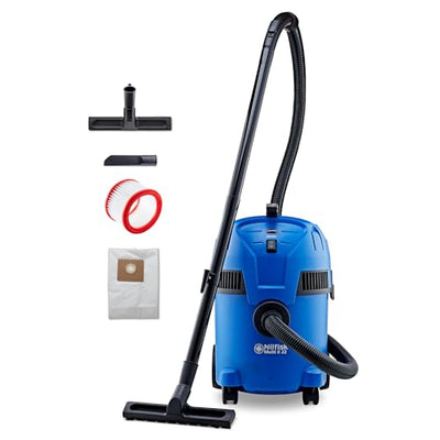 Nilfisk Multi II 22 EU Nass-/Trockensauger, für die Reinigung im Innen- & Außenbereich, 22 Liter Fassungsvermögen, 1200 W Eingangsleistung (blau), Advance