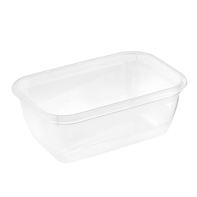 keeeper Tiefkühldosenset 5-teilig, Wiederbeschreibbarer Deckel, 5 x 500 ml, 15,5 x 10,5 x 6 cm, Mia Magic Ice, Nordic Blue