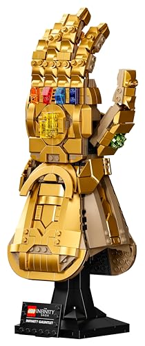 LEGO 76191 Marvel Super Heroes Infinity Handschuh, Avengers-Set für Erwachsene mit Modell von Thanos' Gauntlet zum Bauen, Fanartikel, Geschenk für Männer, Frauen, Sie und Ihn