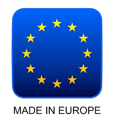 Emerio Allesschneider "Made in EU", Edelstahl Messereinheit in Deutschland produziert, einstellbar 0-17mm, BPA frei, platzsparend klappbar, mit Sicherheitsschalter, Eco 100 Watt, MS-125000.1, Schwarz