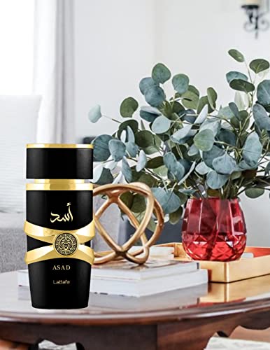 Lattafa Asad Eau De Parfum Arabisch Parfümiertes Wasser Orientalischer Duft Unisex 100ml Spray