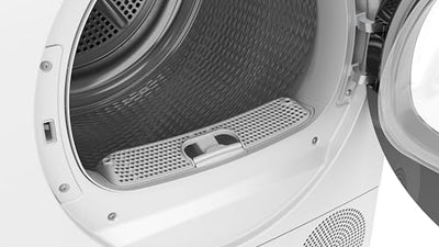 Bosch WTH83V03, Wärmepumpentrockner 7 kg, Serie 4, optimaler Trocknungsgrad dank AutoDry, Nachlegefunktion, TouchControl-Tasten, Umweltfreundliches Kältemittel, EasyClean Filter, Weiß