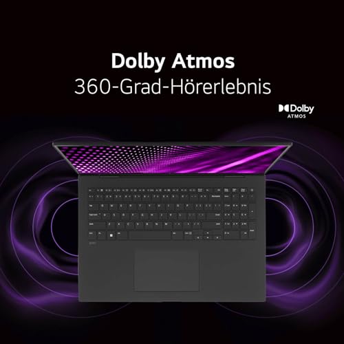LG 2024 gram 17 Zoll Notebook - 1350g Intel Core Ultra7 Laptop (16GB RAM, 1TB Dual SSD, 21,5h Akkulaufzeit, IPS Panel Anti-Glare Display, Win 11 Home) - Grau