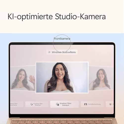 Microsoft Surface Laptop | Copilot+ PC | 13.8” Touchscreen | Snapdragon® X Elite (12 Kerne) | 16GB RAM | 512GB SSD | neuestes Modell, 7. Edition | Sand