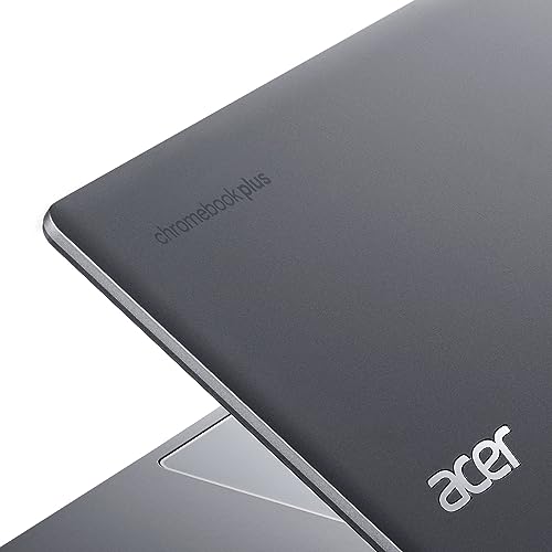 Acer Chromebook Plus 515 (CB515-2H-30CZ) Laptop, 15,6" FHD Display, Intel Core i3-1215U, 8 GB RAM, 128 GB SSD, Intel UHD Graphics, Google ChromeOS, AI-Features, grau