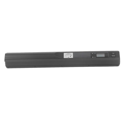 Tragbarer Scanner für Foto-A4-Dokumente, Bildquittungen, Bücher – 900 DPI, JPEG/PDF-Format – Schnelles Scannen, Breite Anwendung (Schwarz)