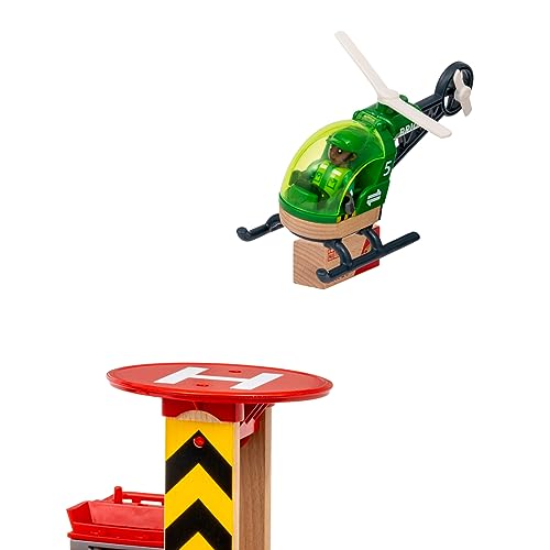 BRIO World 36010 Gebirgs-Frachten Set Deluxe - Eisenbahn-Spaß auf Mehreren Ebenen mit viel Zubehör - Viele Spielmöglichkeiten durch frei kombinierbare Elemente - Empfohlen für Kinder ab 3 Jahren