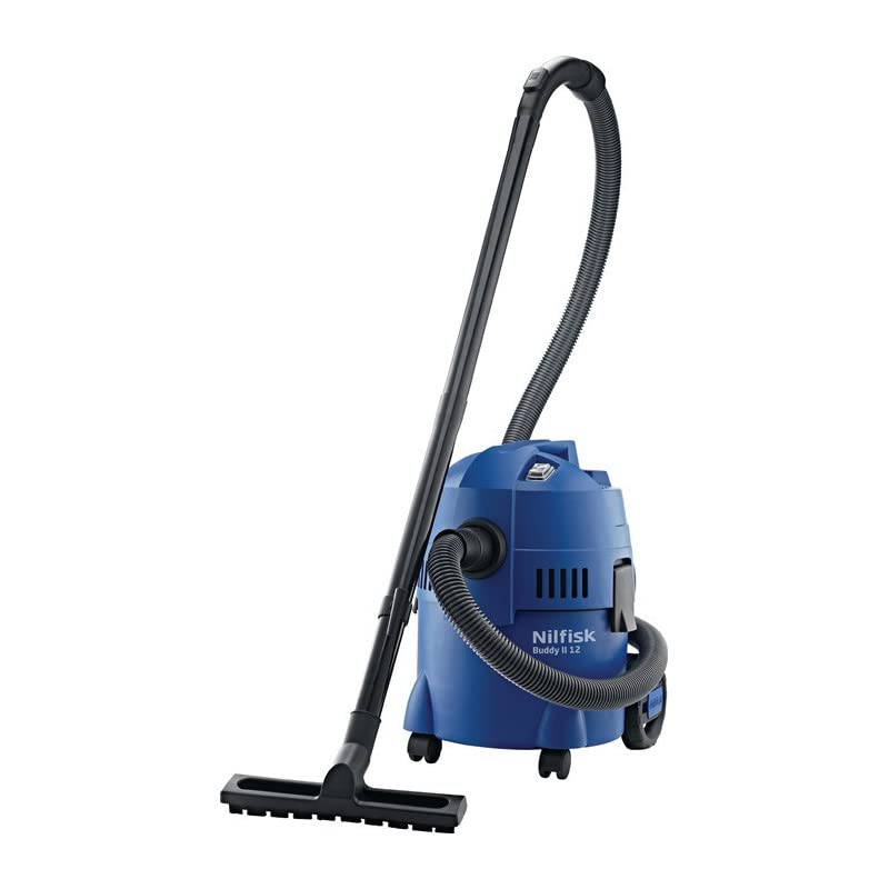 Nilfisk Buddy II 12L Nass- & Trockensauger für Haus, Garten und Auto | Nass Trockensauger für drinnen und draußen (1200 W)
