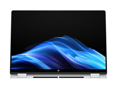 HP OmniBook X Flip 2in1 Next Gen AI Laptop | Intel Core Ultra 7 256V | dedizierte NPU für KI | 47 NPU Tops | Copilot+ PC | 14" 3K 2880x1800 OLED Touchscreen | 16GB | 1TB SSD | Win11 | QWERTZ | Silber