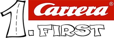 Carrera 20063035 FIRST PAW PATROL On the Double 2,4m Rennstrecken-Set | 2 ferngesteuerte Fahrzeuge mit Chase und Rubble | mit Handregler & Streckenteilen | Spielzeug für Kinder ab 3 Jahren