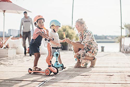 Scoot & Ride Kinder Fahrradhelm, Peach, 45 bis 51cm