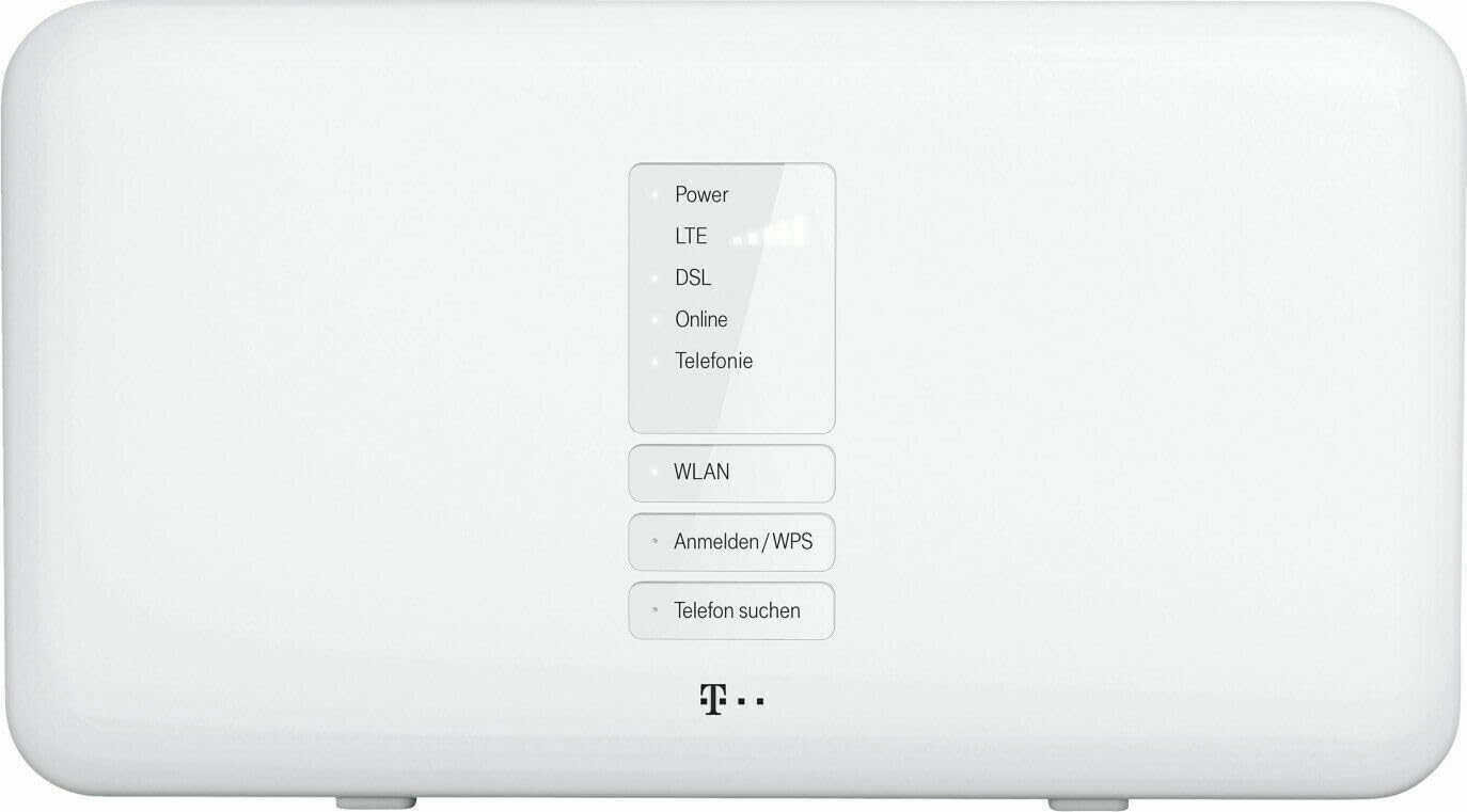 Telekom Speedport Hybrid LTE 1300 Mbps 4-Port Wi-Fi WLAN DSL Router Modem (Generalüberholt)