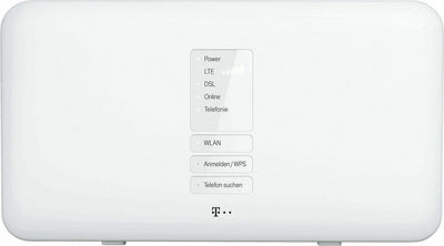 Telekom Speedport Hybrid LTE 1300 Mbps 4-Port Wi-Fi WLAN DSL Router Modem (Generalüberholt)