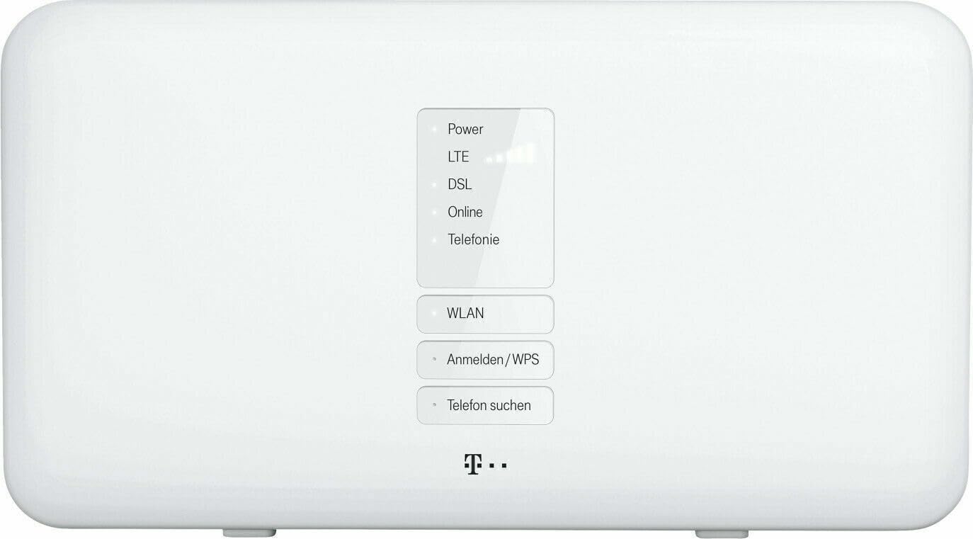 Telekom Speedport Hybrid LTE 1300 Mbps 4-Port Wi-Fi WLAN DSL Router Modem (Generalüberholt)