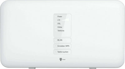 Telekom Speedport Hybrid LTE 1300 Mbps 4-Port Wi-Fi WLAN DSL Router Modem (Generalüberholt)