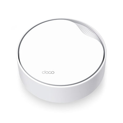 TP-Link Deco X50-PoE Wi-Fi 6 Mesh WLAN Set(1 Pack), AX3000 Dualband Router & Repeater(Unterstützt PoE und DC-Stromversorgung, 2.5G Port + 1G Port, WPA3, empfohlen für Häuser mit 1-2 Schlafzimmern)