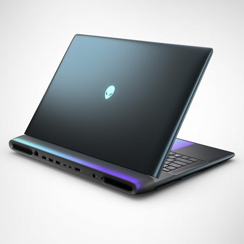 Alienware 18 Area-51 Gaming Laptop 18 Inch QHD+ 300Hz G-Sync, Intel Core Ultra 9 275HX, NVIDIA GeForce RTX 5080, 32GB DDR5 RAM, 2TB SSD, Windows 11 Home, Cryo-tech, AlienFX RGB QWERTZ - Liquid Teal