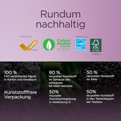 Lenovo Yoga Slim 7 Laptop | Copilot+ PC | 14" 2.8K WUXGA OLED Display | AMD Ryzen AI 5 340 | 16GB RAM | 512GB SSD | AMD Radeon Grafik | Win11 | QWERTZ | Tidal Teal | 3 Monate Premium Care