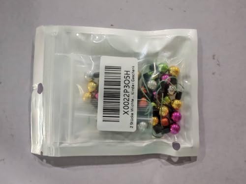 2 Stücke Wichtel Lichterkette Miniatur, 90cm Wichtel Zubehör Lichterkette, Puppenhaus Zubehör, Miniatur Bunte Lampe für Weihnachtsdeko Puppenhaus Möbel, Kinder Geschenk