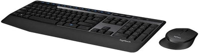 Logitech Wireless Combo MK345 RF Wireless Tastatur Französisch schwarz