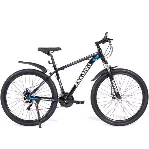 Sinaopus Mountainbike Fahrrad 26, 27.5 Zoll Mountainbike, MTB mit Scheibenbremse, 21 Gang Schaltung, Geeignet für Damen und Herren(26, Blau)