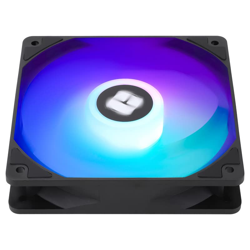 Thermalright TL-C12C-S CPU-Lüfter 120mm ARGB Gehäuselüfter, 4pin PWM Silent Computer Lüfter mit S-FDB Lager enthalten, bis zu 1500RPM Lüfter（3 Stück）