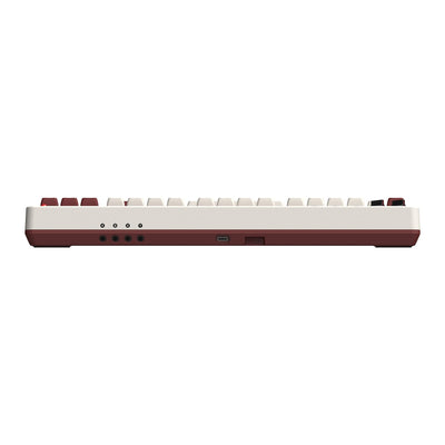 8Bitdo Retro Mechanical Keyboard, Bluetooth/2.4G/USB-C Hot Swappable Gaming Keyboard with 87 Keys, Dual Super Programmable Buttons for Windows and Android - Fami Edition - QWERTY English Keyboard