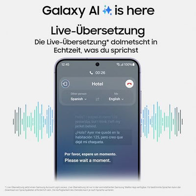 Samsung Galaxy S24+ AI Smartphone, Android-Handy ohne Vertrag, 12 GB RAM, 256 GB Speicher, 50-MP-Kamera, Lange Akkulaufzeit, Onyx Black, 3 Jahre Herstellergarantie