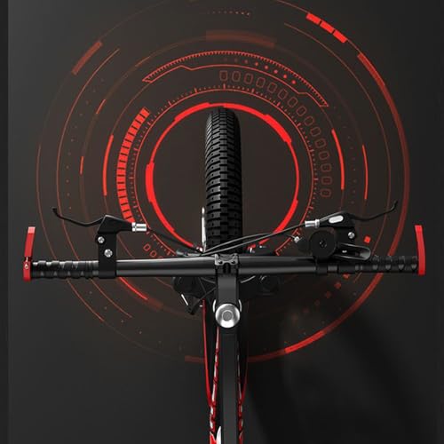 Mountainbike 24-Zoll-Rahmen aus Kohlenstoffstahl Mit Variabler Geschwindigkeit Stark und Leicht Einfach Zu Fahren Geeignet für Jugendliche D,22 Inches