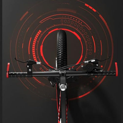 Mountainbike 24-Zoll-Rahmen aus Kohlenstoffstahl Mit Variabler Geschwindigkeit Stark und Leicht Einfach Zu Fahren Geeignet für Jugendliche D,22 Inches