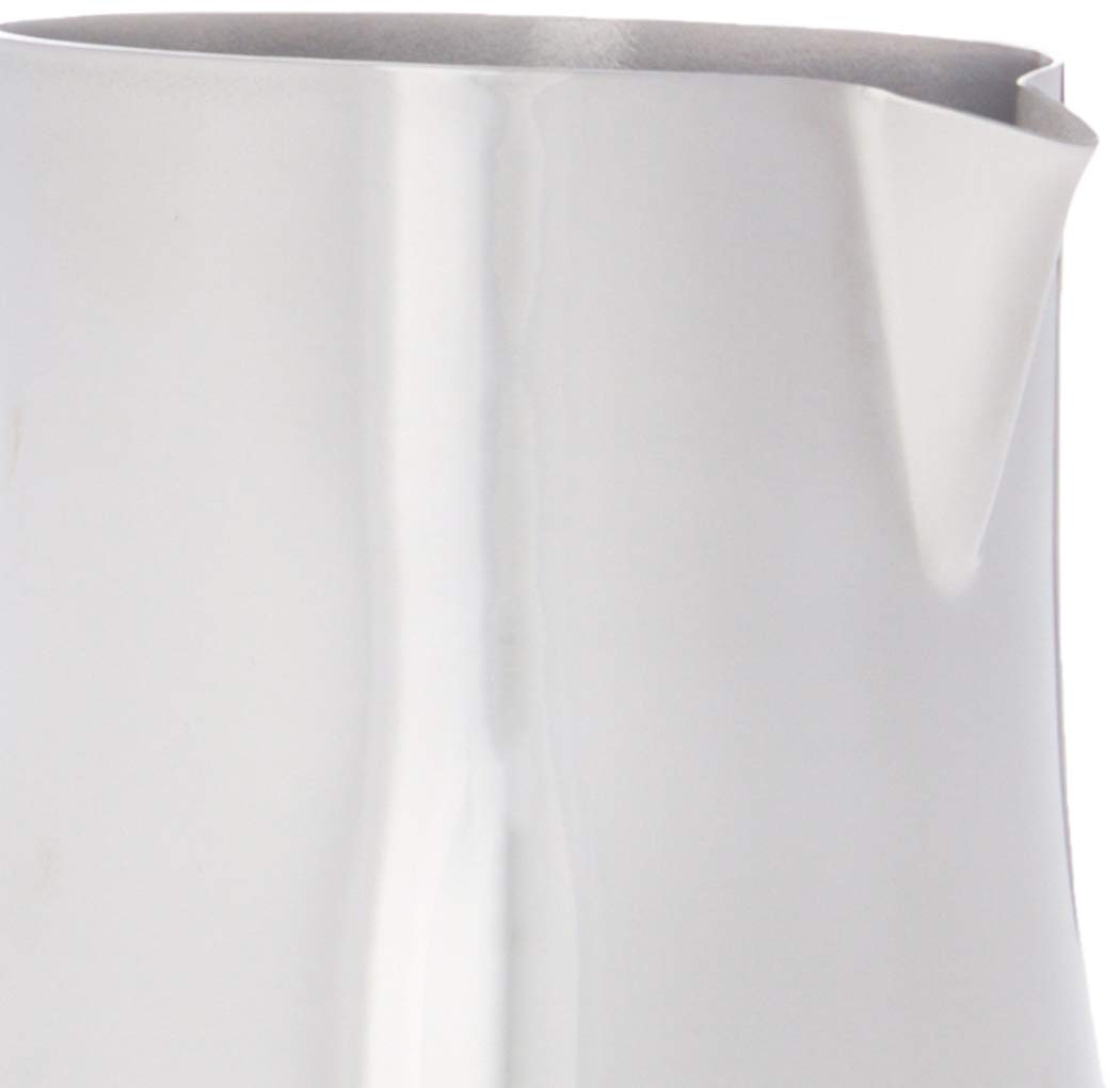 De'Longhi Dinamica ECAM 350.35.SB Kaffeevollautomat mit Profi-Milchaufschäumdüse, Klartext Digitaldisplay, 2-Tassen-Funktion, Silber & Milchkännchen DLSC060, 350 ml, Edelstahl