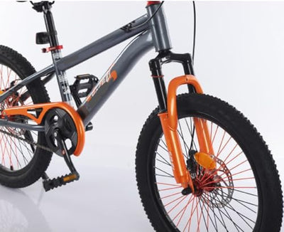 Mountainbike Für Jugendliche 24 Zoll Doppelstoßdämpfer Doppelscheibenbremsen In Mehreren Farben D,22 inches
