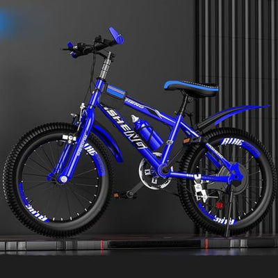 Mountainbike 24-Zoll-Rahmen aus Kohlenstoffstahl Mit Variabler Geschwindigkeit Stark und Leicht Einfach Zu Fahren Geeignet für Jugendliche D,22 Inches