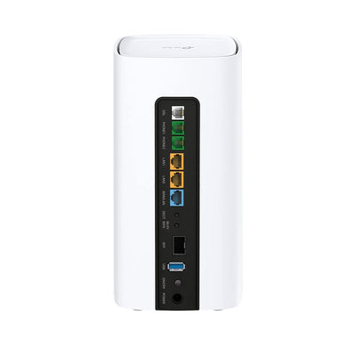 TP-Link VX800v Wi-Fi 6 VDSL Modem Router, VDSL2 35b 350 Mbit/s, G.fast, 2.5G WAN + USB 3.0 + SFP, AX6000 WLAN, bis zu 6 DECT-Mobilteile, unterstützt Telekom, O2, 1&1, nicht Vodafone MIC, Deutschland