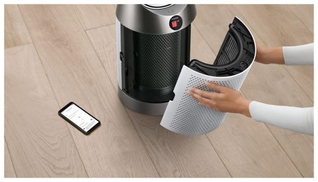Dyson Purifier Cool PC1 Luftreiniger mit kraftvollem kühlenden Luftstrom (Weiß/Weiß)