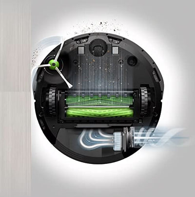 iRobot Roomba i1152 Saugroboter (Staubsauger Roboter), WLAN-fähig mit Zwei Gummibürsten für alle Böden, Individuelle Vorschläge per App, Kompatibilität mit Sprachassistenten, Farbe: Mandel