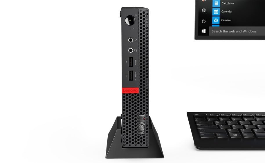 Lenovo ThinkCentre M625q Mini-PC, AMD A9-9420e 1,7 GHz, 256 GB SSD, 8 GB DDR4-RAM, AMD Radeon R5, Windows 11 Pro, 65 W, 1,3 kg, Schwarz (Generalüberholt)