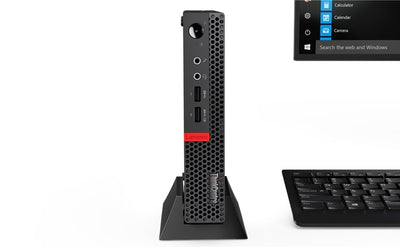 Lenovo ThinkCentre M625q Mini-PC, AMD A9-9420e 1,7 GHz, 256 GB SSD, 8 GB DDR4-RAM, AMD Radeon R5, Windows 11 Pro, 65 W, 1,3 kg, Schwarz (Generalüberholt)