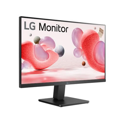 LG Full HD Monitor 24MR400-B.AEUQ - 24 Zoll, IPS Panel, FreeSync, VESA FDMI, 100Hz, Schwarz