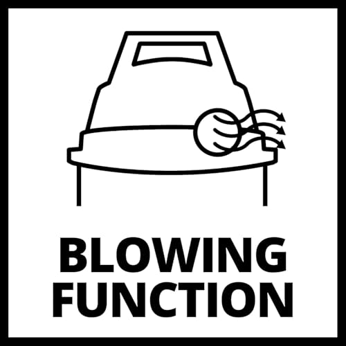 Einhell TC-VC 1812 S Nass-Trockensauger (1.250 W Leistung, 36mm Schlauchsystem, 12 l Edelstahlbehälter, Schaumstofffilter, umfangr. Düsenzubehör), Rot, Schwarz, Weiss