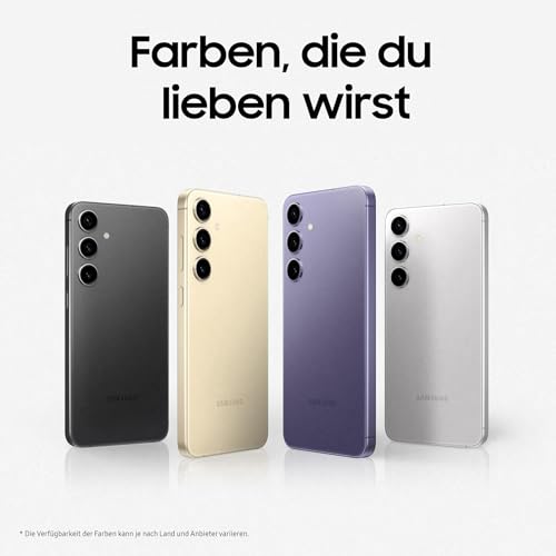 Samsung Galaxy S24+ AI Smartphone, Android-Handy ohne Vertrag, 12 GB RAM, 256 GB Speicher, 50-MP-Kamera, Lange Akkulaufzeit, Onyx Black, 3 Jahre Herstellergarantie