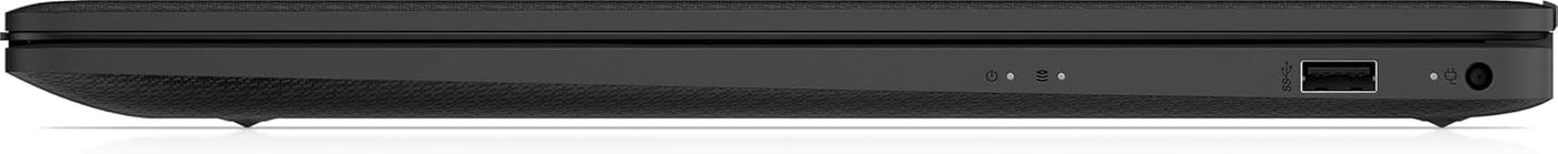 HP Laptop mit 17,3" FHD Display, AMD Ryzen 3 7320U, 8 GB DDR5 RAM, 512 GB SSD, AMD Radeon-Grafik, Windows 11, QWERTZ, Schwarz inkl. 25 GB Dropbox-Speicher für 12 Monate